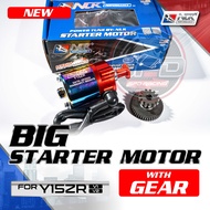 Starter Motor With Gear NLK Performance Y15 Y16 Big Starter Motor Sekali Gear 60 Hari Warranty Waran