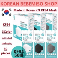 Made in Korea KN  KF94 Mask 3Color (50pieces)
