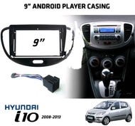 Hyundai I10 I30 IPS SCREEN Android Player + Casing + Reverse Camera And 360 3D Ahd Camera System Hig
