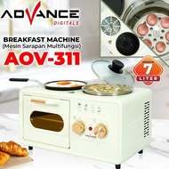Breakfast machine Oven, kompor, grill multifungsi 3in1 Advance AOV 311