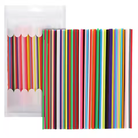 110 Pcs 22 Colors 3D Printing Pen 2 5mm Diameter Child Friendly PCL Material Compatible with 3Doodle