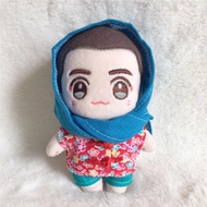 10cm Normal Body Baby Clothes Cute Village Girl Emerald Flower Suit Star Doll Suitable 0222