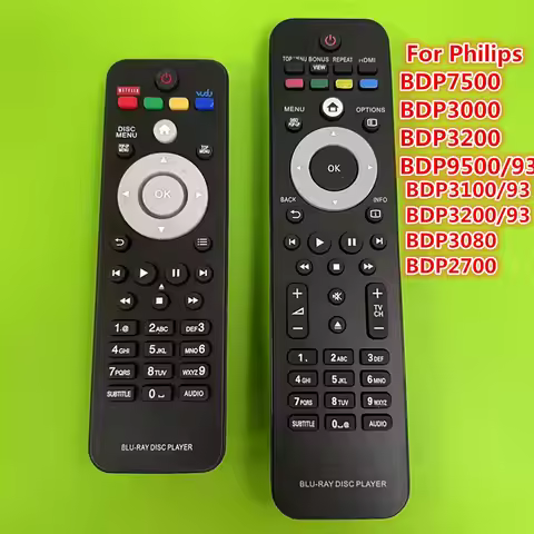 Remote Control Replace For Philips BDP7500 BDP3000 BDP9500/93 BDP3100/93 BDP3200/93 BDP3080 BDP2700 