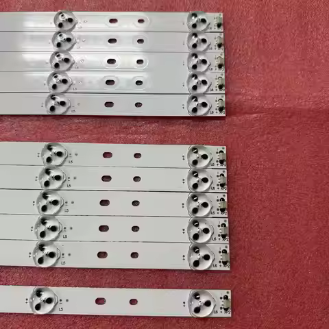 11pcs/set LED Strip For Hisense UB50EC591UWTSEU 50H7GB 50H7GB 50k321uw 50H7GB1 50H6C LTDN50K321 LTDN