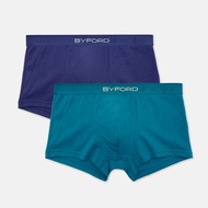 Byford 2pcs Men Boxer Briefs Cotton Elastane Inventive BMX389010