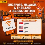 Singapore Malaysia Thailand Esim Unlimited Daily| FC Roaming | 500MB - 2GB | 12 - 30 Days |Singapore
