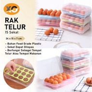 Egg Box Egg Storage Box Egg Storage Box 15-grain Capacity Practical Egg Container