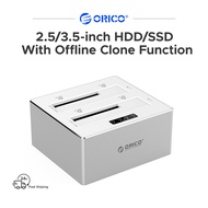 ORICO ổ cứng 2 Bay USB 3.0 Để SATA 3.0 Ổ Cắm Ổ Đĩa Cứng Với chức năng nhân bản ngoại tuyến Hỗ trợ UA