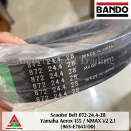 Bando Scooter Belt for Yamaha Aerox 155i / NMAX V2 2.1 B65-E7641-00 (872-24.4-28-10.5)