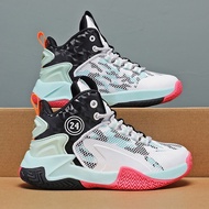 Korean High Up Basketball Shoes for Kids Boys Sports Rubber Sneakers Shoes for Kids Size 28-40 Baske