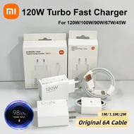 Original Xiaomi Charger 120W Fast Turbo Charge Hypercharge Adapter Xiaomi 12 13 14 15 17 Ultra Redmi