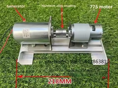 Generator Permanent Magnet Brushless Dc Motor 220V Double Bearing Silent Inner Rotor High Voltage Mo