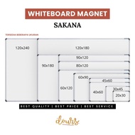 SAKANA Whiteboard Magnetic Marker Cheap 80x120 90x120 90x180 120x180 120x240 Custom