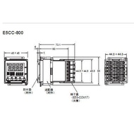 Termostat Omron E5CC-QX2ASM-801/E5CC-QX2ASM-802/E5CC-QX2AUM-800