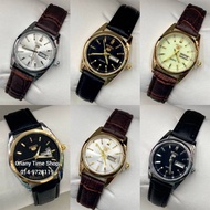 Seiko leather watch for men jam tangan kulit Women