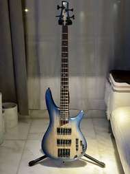 Ibanez SR600E Bass Guitar - Cosmic Blue Starburst Flat