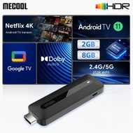 1 PC Portable Android TV Stick With Certified Certified CPU S905Y4 Wifi5 2.4G/5G BT 5.0 AV1 HDR10 An