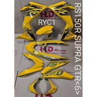 HONDA RS150R GTR&lt;6&gt; YELLOW / GREY HLD COVER SET RS150 (SETIKAR  TANAM)