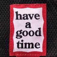 HAVE A GOOD TIME outdoor/wb jacket black