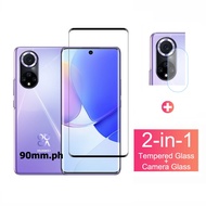 Huawei Nova 9 SE Tempered High Quality Glass Screen Protector For Huawei Nova 5T 8 8i 7 SE Y70 7i Pro P50 P40 P30 Pro Full Coverage Glass Film and Camera Lens Protector