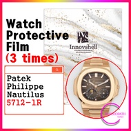 Protection Films for Patek Philippe Nautilus 5712-1R (3 sheets) / Scratch & Contamination Prevention