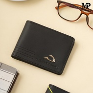 Dompet Lipat Pendek Pria Planet Ocean Hitam Wallet Cowok Branded