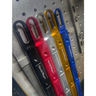 [XMAX XMAX300 Crossbar] Handle Crossbar Hook Dyed Black Non-Rust Hook+White Iron Fixing Screw Straig