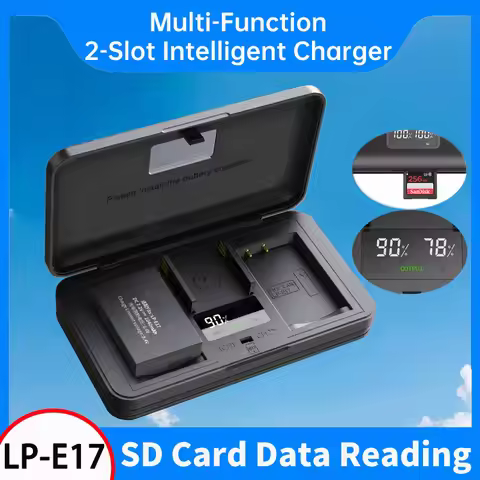 LP-E17 battery charger is used For Canon EOS 200D/200D2, M3/M5/M6,750D/760D/800D/850D/8000D/9000D/77