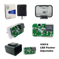 Flasher Flaser Lampu LED Sein Motor VINYX Stel Kedip Cepat Lambat sen