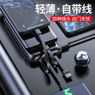 50000mAh Portable  Power Bank 2.1A Fast Charging PowerBank Mini Mirror Screen PowerBank