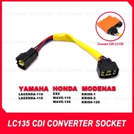 CDI (LC135) Converter Socket Convert To CDI 135LC PNP SRL110 EGO SRL115 KRISS FL KRISS120 KRISS KRIS