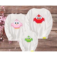 Thick cotton long-sleeved family shirt in all sizes 8-100kg (video shot on any product at the factor