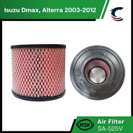 ❧┅✹Rsk Air Filter Isuzu Dmax, Alterra 2003-2012 (Sa-525V)