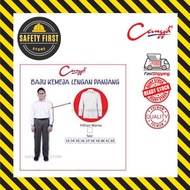 CANGGIH CP022 WHITE SHIRT LONG SLEEVE SCHOOL UNIFORM