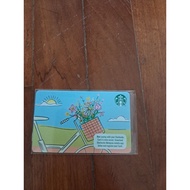 starbuck card × bicycle