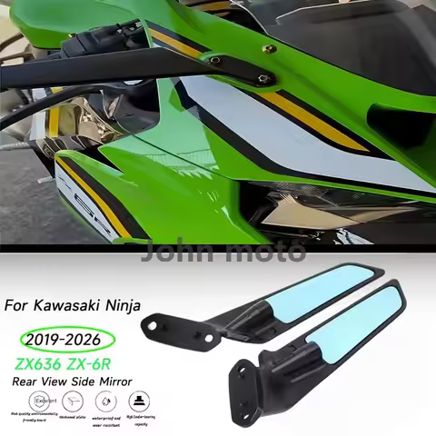 New Ninja 636 ZX-6R Mirror For Kawasaki Ninja 636 ZX-6R Accessories Ninja 636 ZX6R Motorcycle Rear V