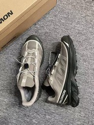 🌸【香港現貨】Salomon XT-6 戶外越野跑步鞋 卡其灰 男女同款 全新正品 全碼35-46 原廠特價｜第二雙享優惠