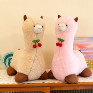 Bantal Plush Alpaca yang Comel, Anak Patung Anak Domba, Hiasan Katil, Bantal, Hadiah untuk Gadis dan