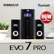 Sonic Gear Evo 7 Pro 2.1 Multimedia Speaker (Black) 2.1 Channel Speaker bass (1 Year warranty) *New 