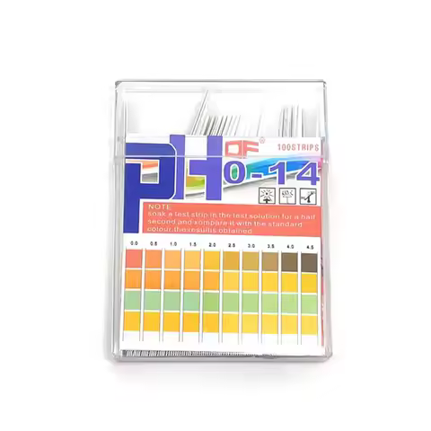 100pcs PH Test Strips Laboratory Household PH Test Strip Indicator PH0-14 Test Paper For Water Saliv