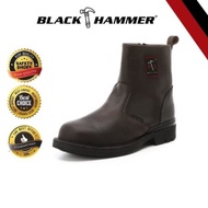 Black Hammer Mid Cut Safety Boots BH4664