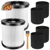 2 Pack DCV5801H HEPA Filter Compatible Foe  DCV580H, DCV581H 20V MAX Wet/Dry Vacuum