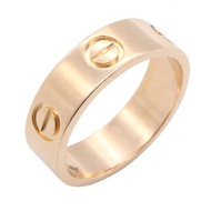 [Used] Cartier Love Ring B4084800 K18PG (Pink Gold) Unisex Love Ring Used A