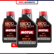 MOTUL 8100 POWER 0W20 5W30 5W40 SP ESTER Fully Synthetic Engine Oil (1L) 10000KM