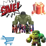 Compatible with LEGO Marvel Animation Series Hulk Assembling Brick Figure - Children's Educational Assembling Toy Figure Ornament