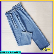 [Product] Jeans Boyfriend Jeans Culottes Wanita HB838 Jeans Belt Code Lv 745