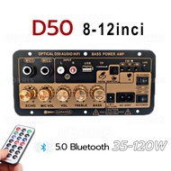 Amplifier Board Audio Bluetooth USB Radio TF DIY Subwoofer D3 D5 D10 D20 D30 D50 D60 D100 Karaoke Po