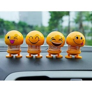 Smile car dashboard display display doll/
