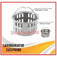 KERANJANG AFUR BESAR STAINLESS - SARINGAN BAK CUCI PIRING