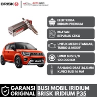 Brisk Premium Iridium P35 Car Spark Plugs for SUZUKI Ignis | Original BRISK Guarantee